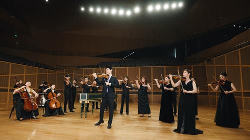 string ensemble performing